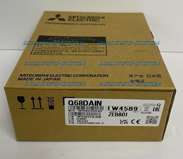 1PCS New Mitsubishi PLC Module Q68DAIN fast shipping