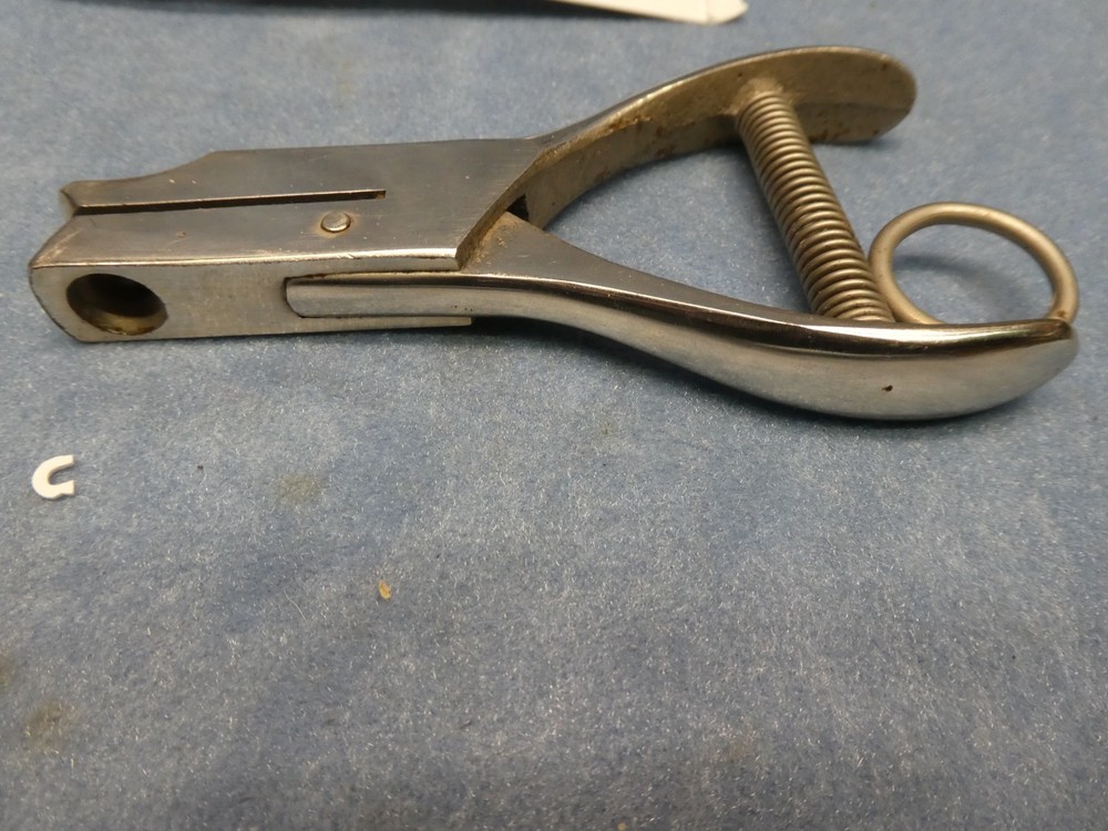 C Shape Hole Punch Card Paper Unmarked