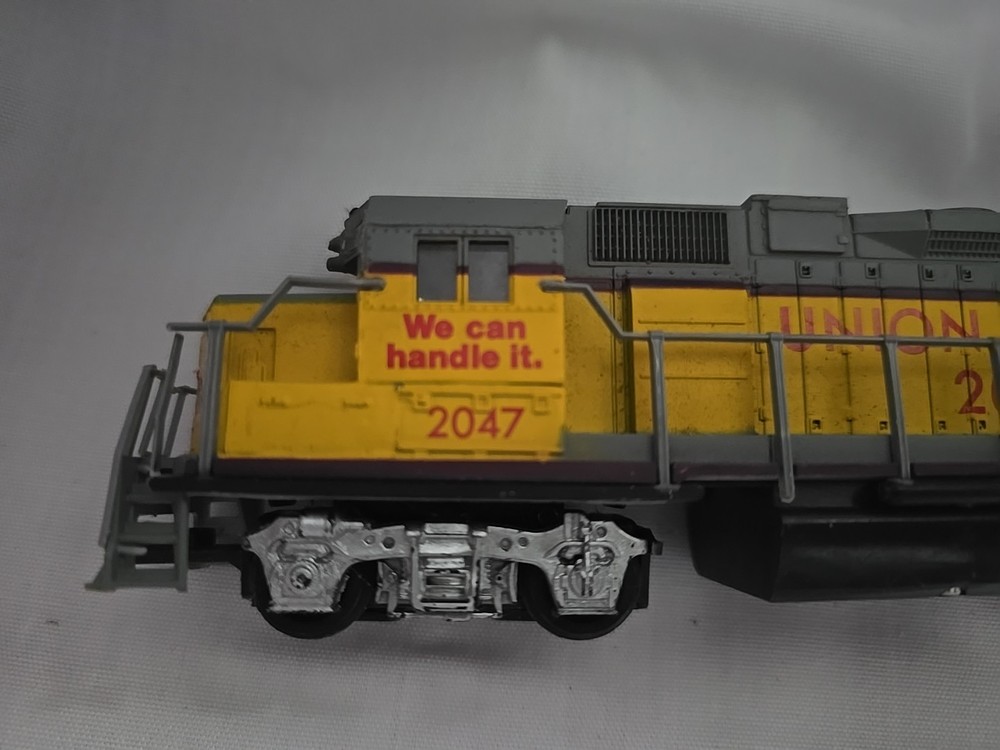 Union Pacific 2047 We Can Handle It Vintage Train Untested.