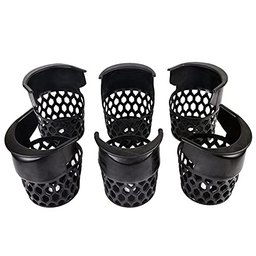 Pool Table Pockets Replacement Pockets for Billiard Table Set of 6 Plastic Web