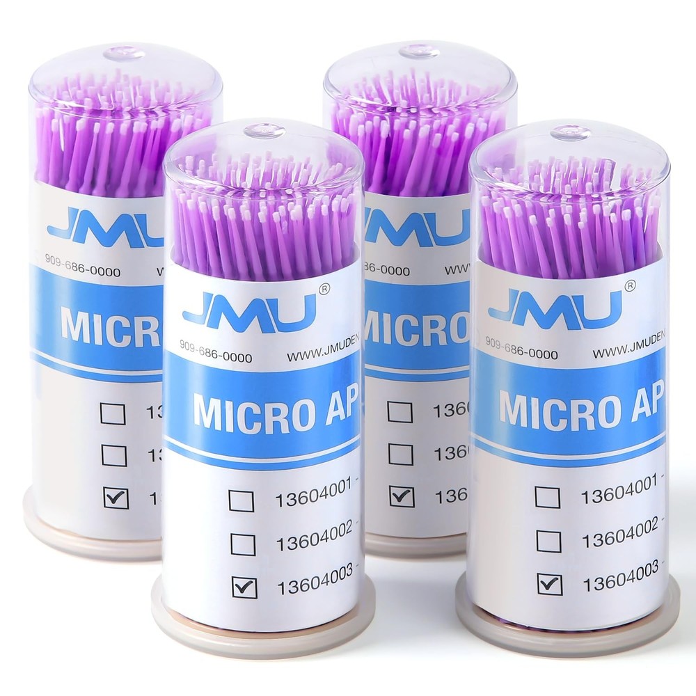 400pcs Dental Micro Applicators Brushes Superfine, Disposable Microswabs