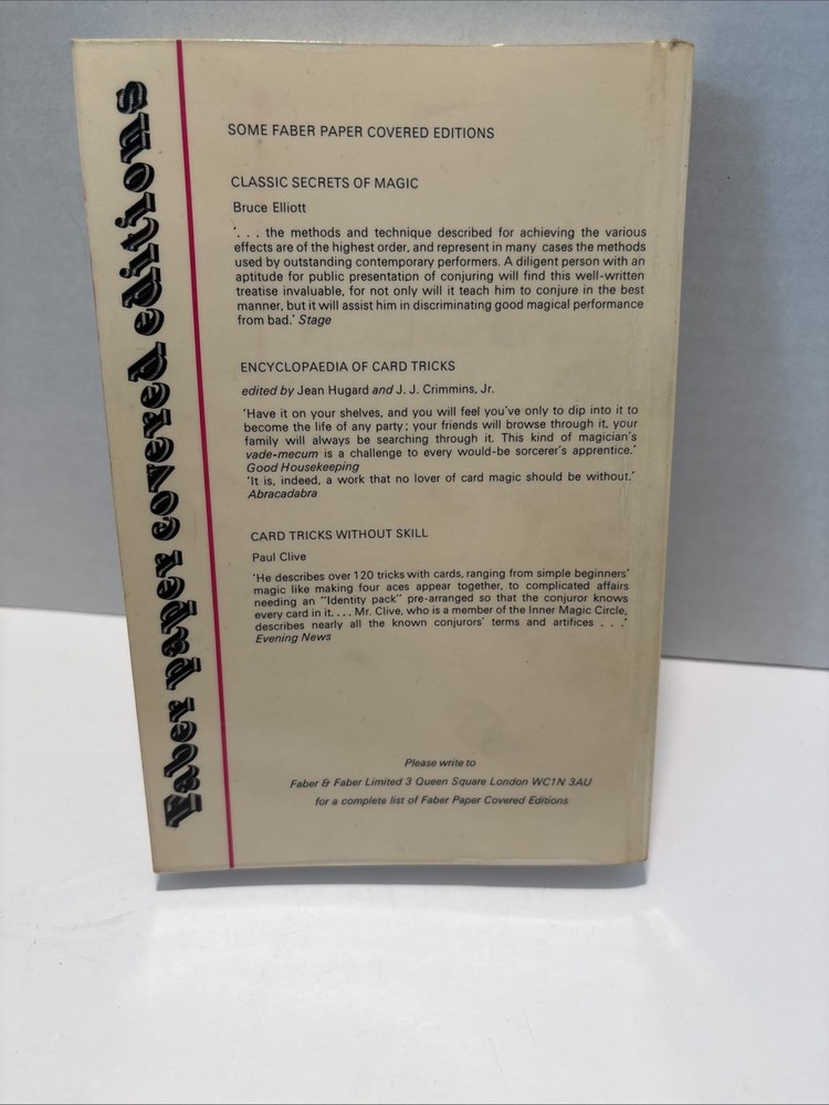 Modern Magic Manual By Jean Hugard Softcover