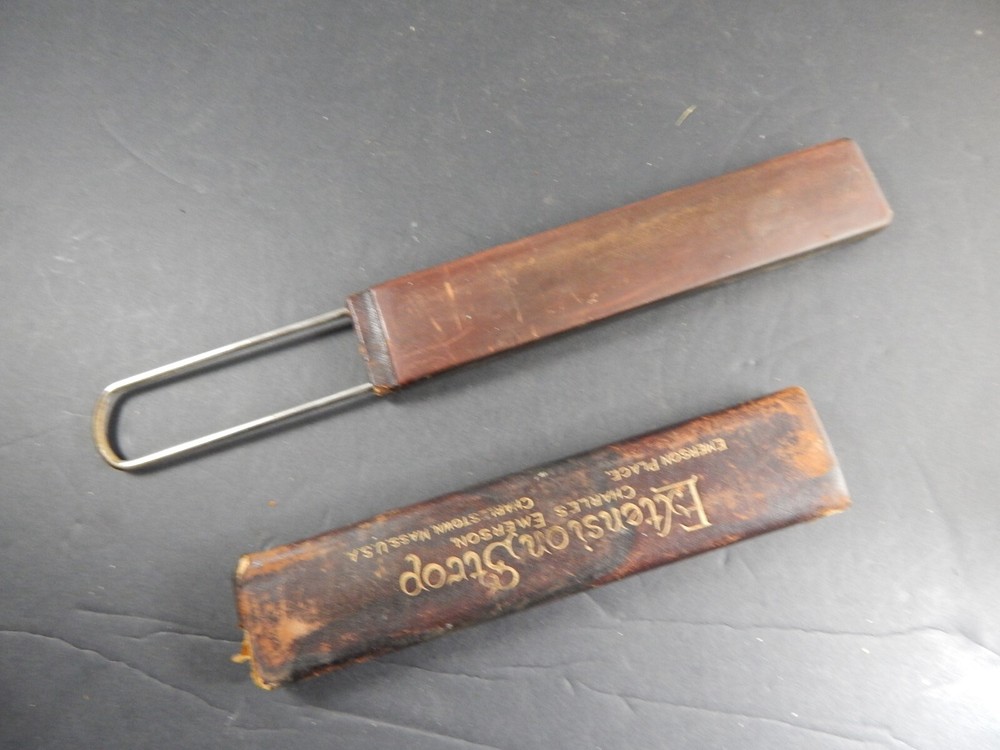 antique Charles Emerson EXTENSION RAZOR STROP
