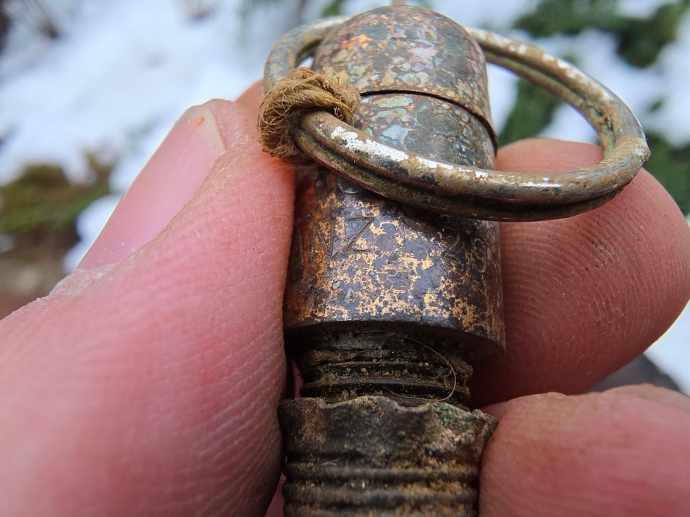 WW2 Accessories from the German bunker relic.