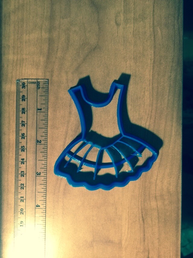 Ballerina cookie cutter