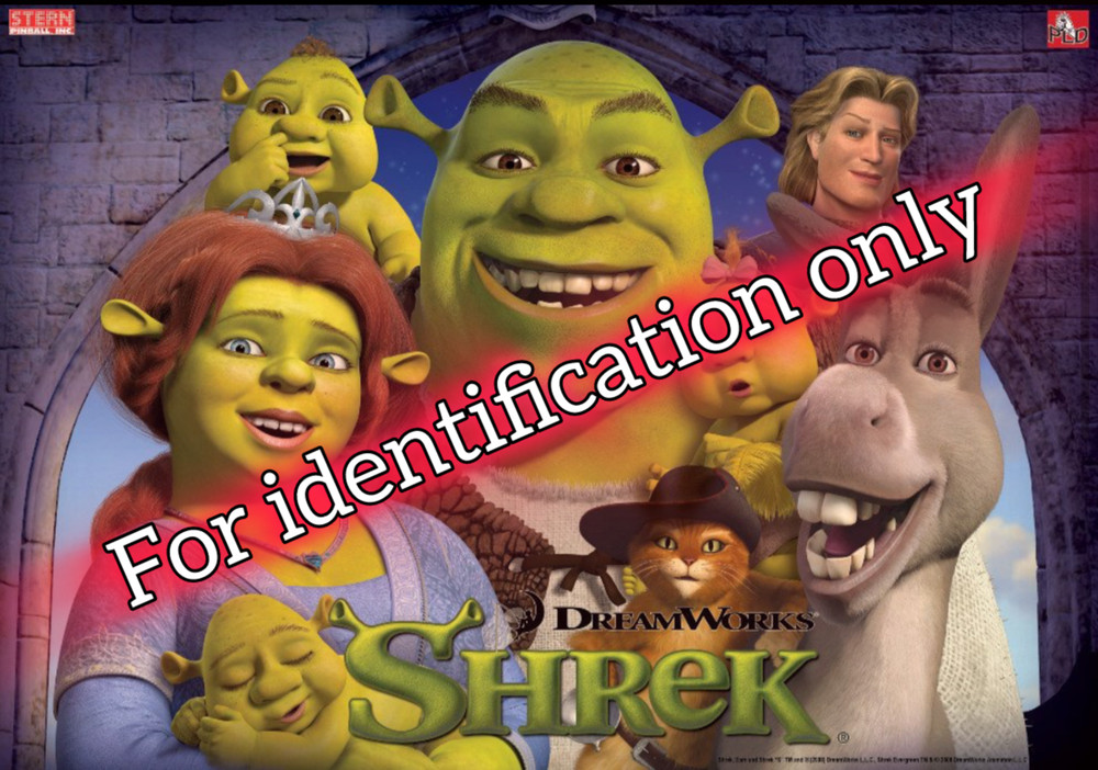 2008 Stern Shrek Pinball Machine Rubber Ring Kit