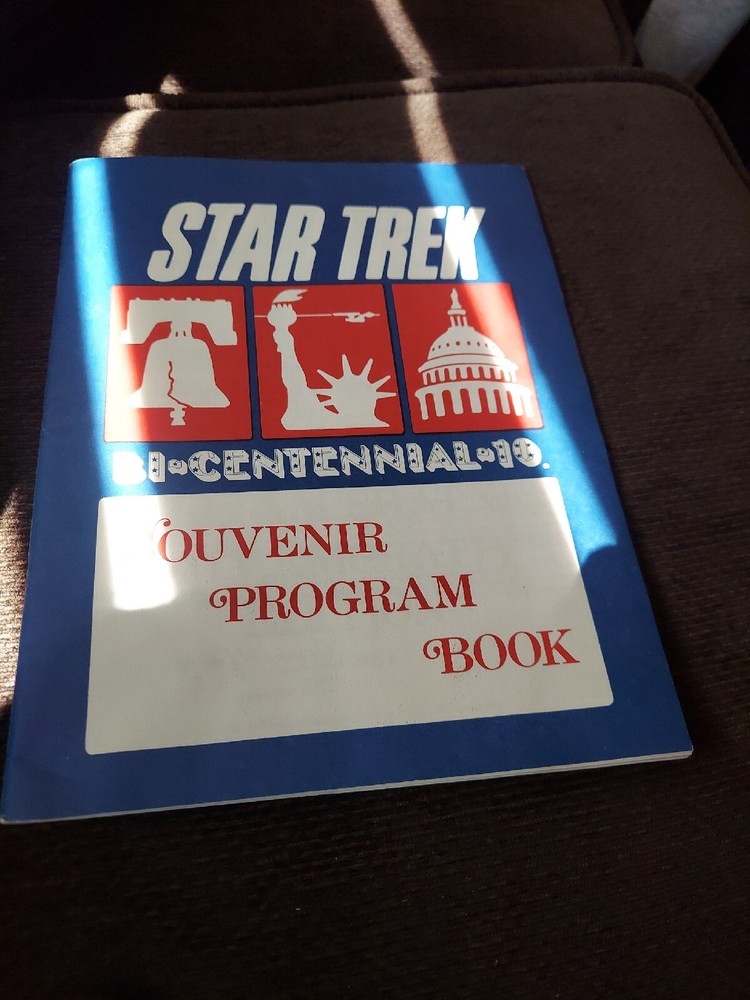 Star Trek Bicentennial 1976 Souvenir Program 3 Autos Doohan Gerrold