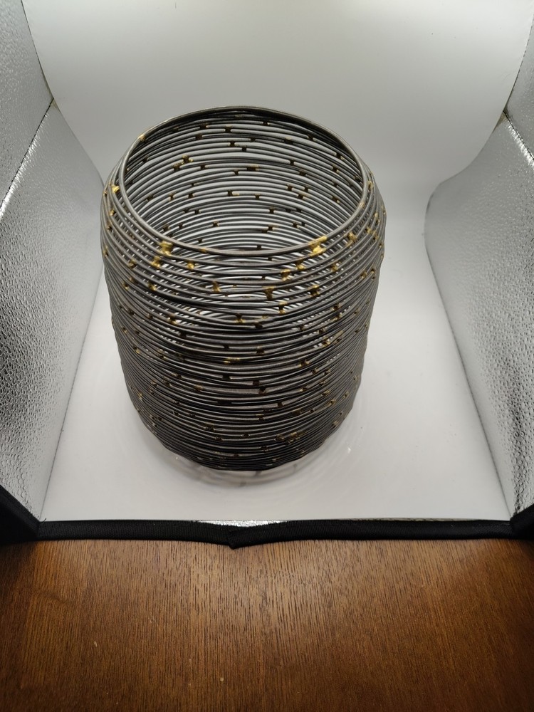 Threshold Metal Beehive candle holder