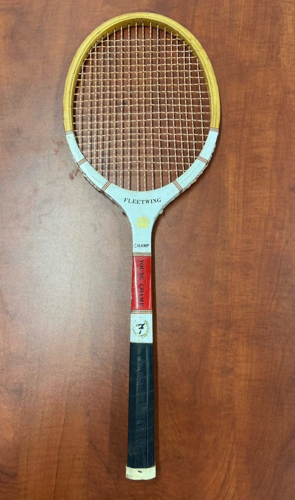 Fleetwing Young Champ Racquet Vintage Taped Handle