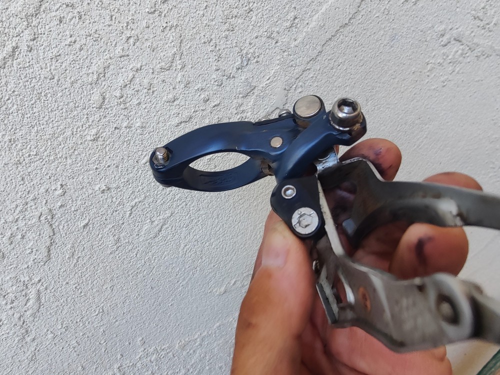 Shimano Deore LX 34.9mm Top Pull Front Derailleur Used Condition