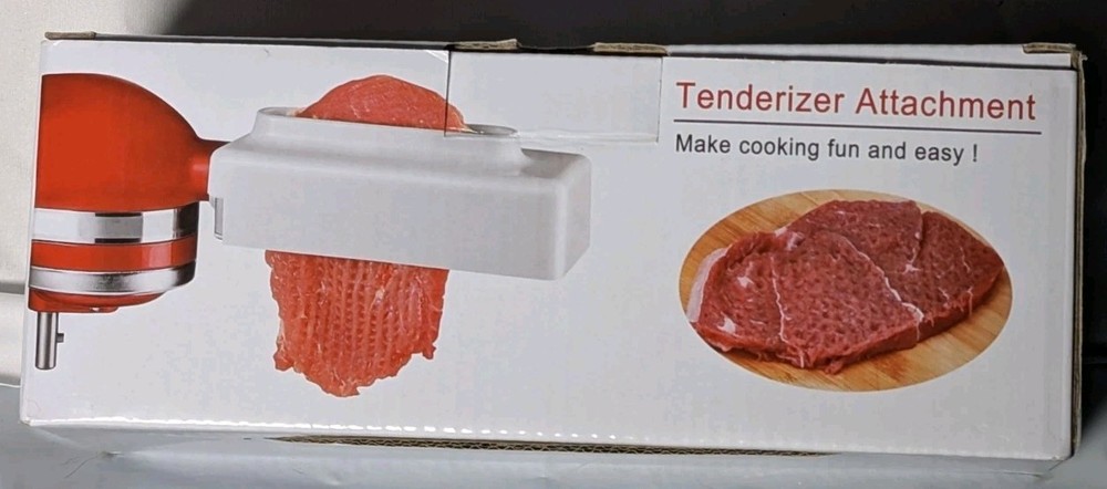 Meat Tenderizer Attachment for All KitchenAid Stand Mixers Black NEW