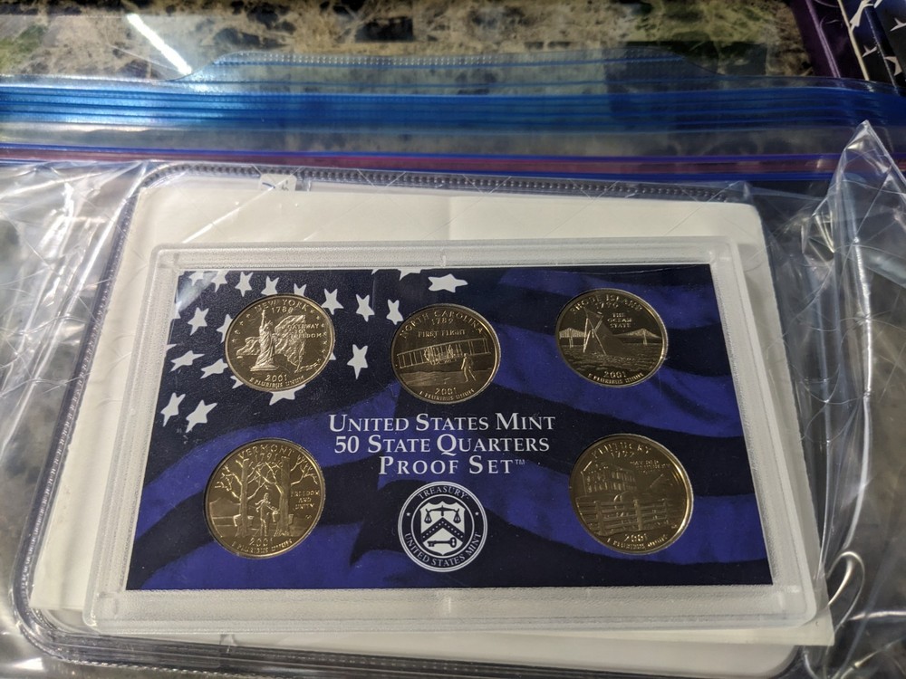 2001 S Quarter Proof Set *No Box or COA