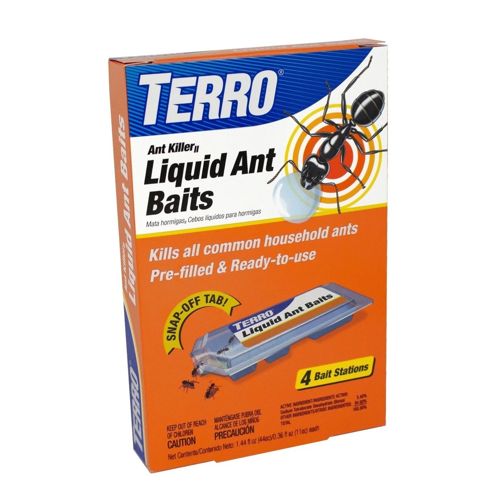 (2 pack) TERRO Liquid Ant Baits - 4 Count