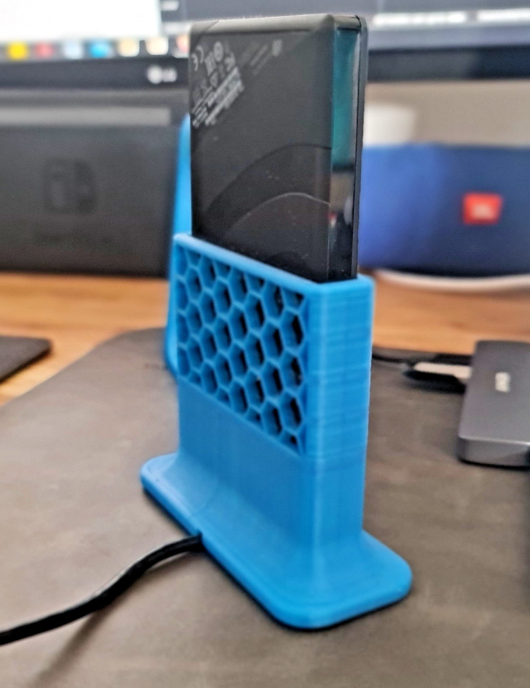 (Black) Seagate PlayStation 2TB External HDD Stand Cradle