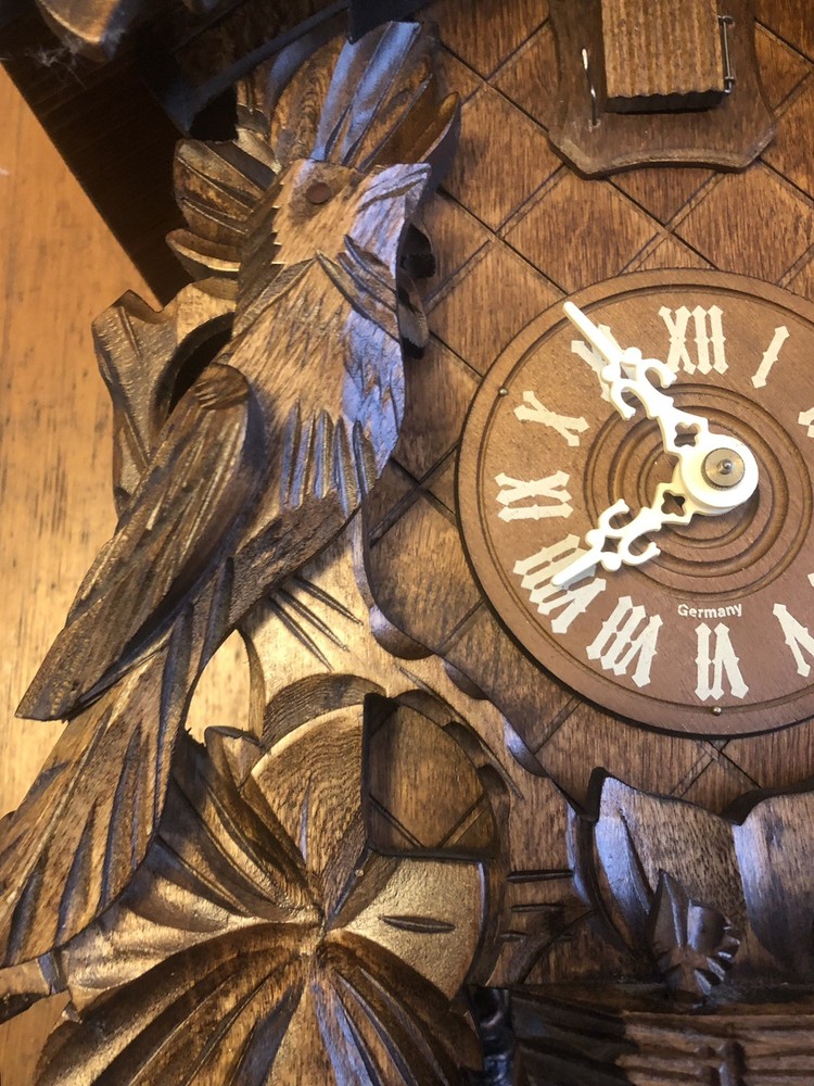 German- Three Bird Black Forest Cuckoo Clock-Excellent-Rebuilt 2026
