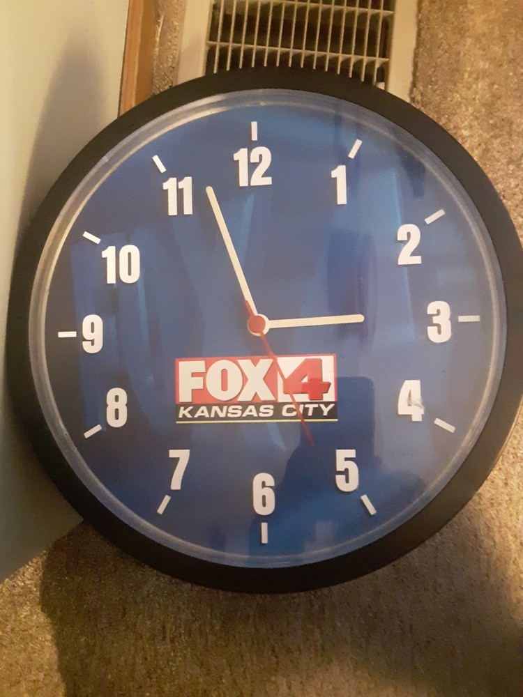 Fox 4 Kansas City Wall Clock