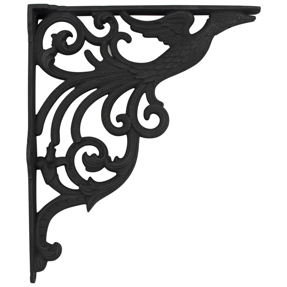 Big Vintage Style Cast Iron Wall Bracket 14"