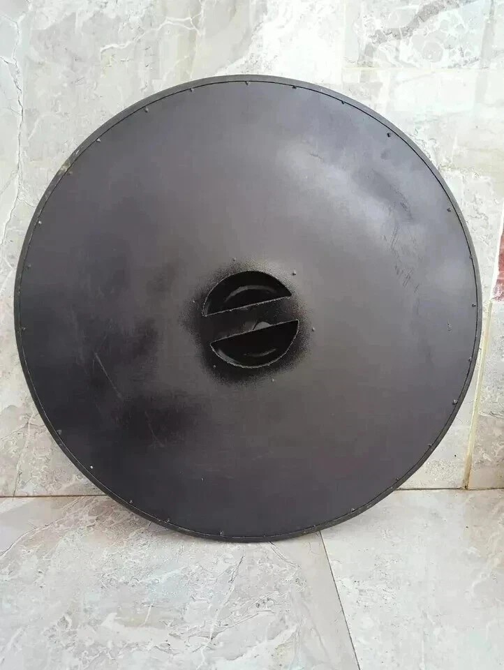 24'' Shield Worn Medieval Tree Wooden Shield Handmade Viking Battle Shield