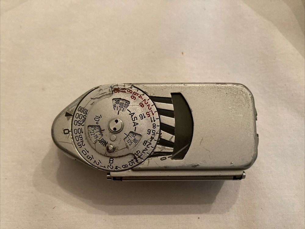 Leica Light Meter M Silver Color / Untested