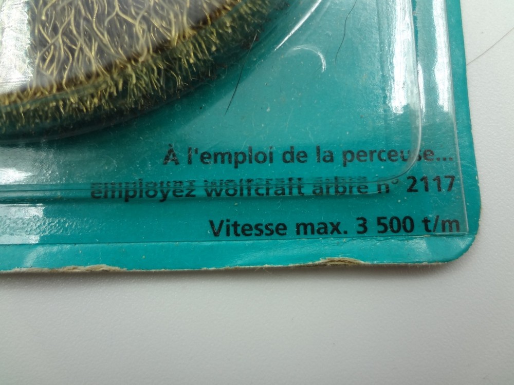 Wolfcraft 1417 3" Coarse Wire Wheel