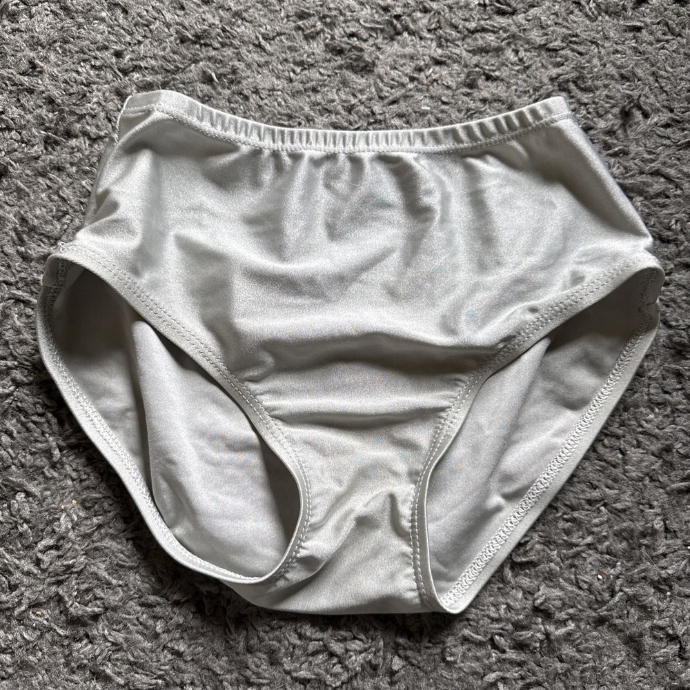 Team Basics Adult Dance Briefs Grey - Size PA - EUC!