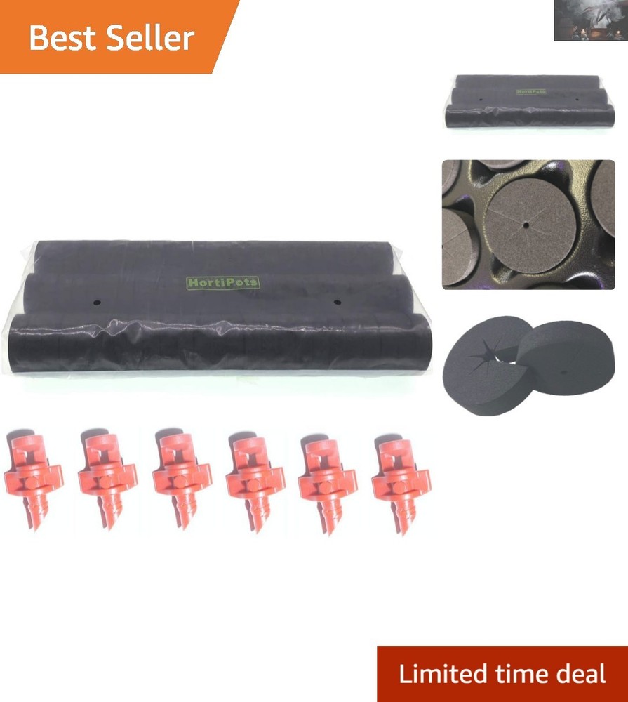 Eco-Friendly 2-Inch Neoprene Cloning Collars - Perfect for Hydroponics, 75 Pack