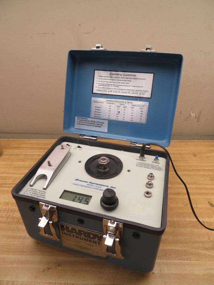 Hardy Dynamic Instruments DI-823 Fixed Frequency Portable Shaker System - PS64