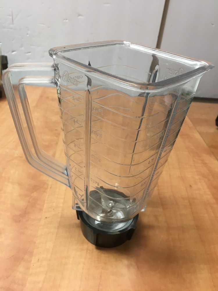 Oster Regency Kitchen Center Blender Jar Plastic Pitcher w/ Blade 5 Cup