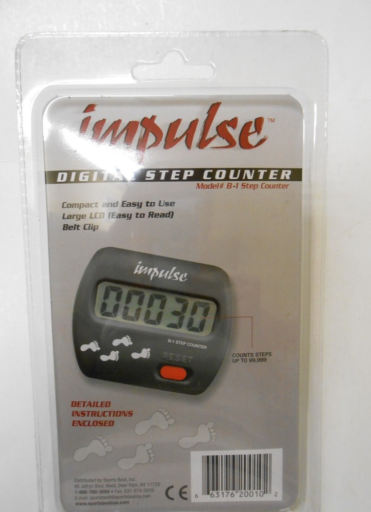 IMPULSE B-1 STEP COUNTER NEW