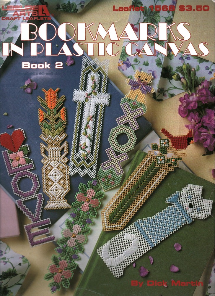Bookmarks in Plastic Canvas Book 2 | Leisure Arts 1568
