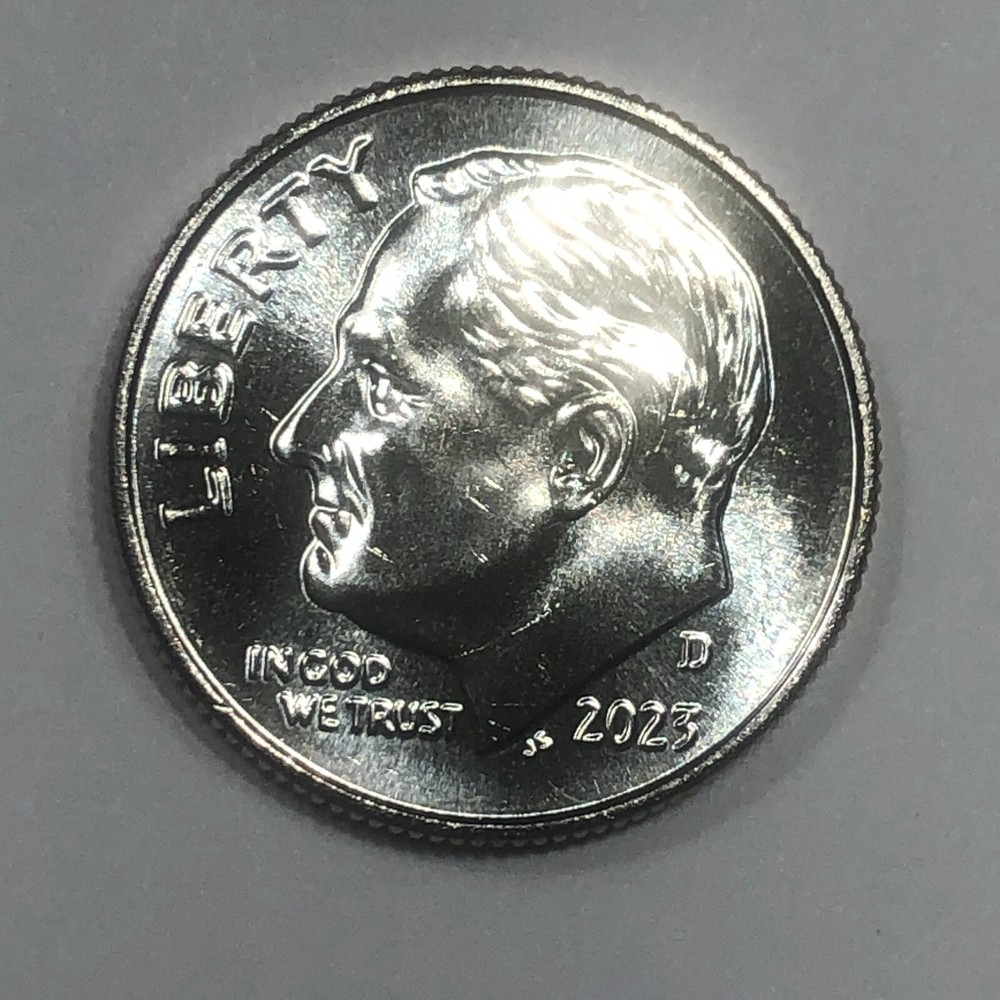 2023-D  Uncirculated Roosevelt Dime