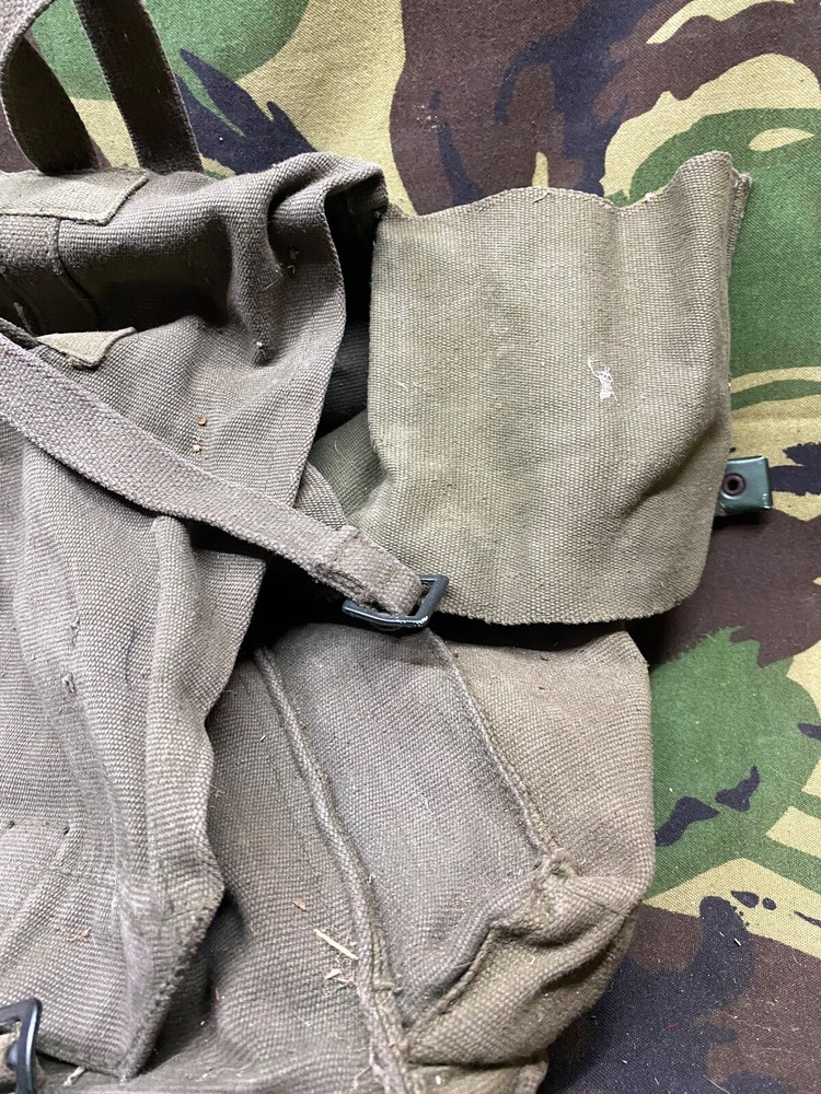 Original British Army 58 Pattern Webbing Back Pack