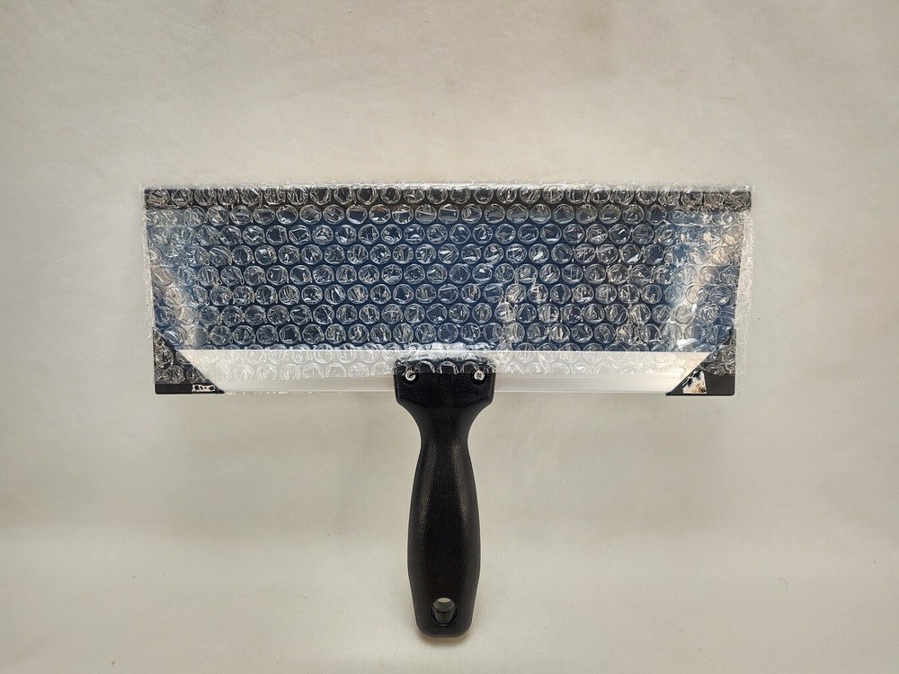 Amazon Basics 12" Blue Steel Tape Knife, with Solid Handle and Soft Grip