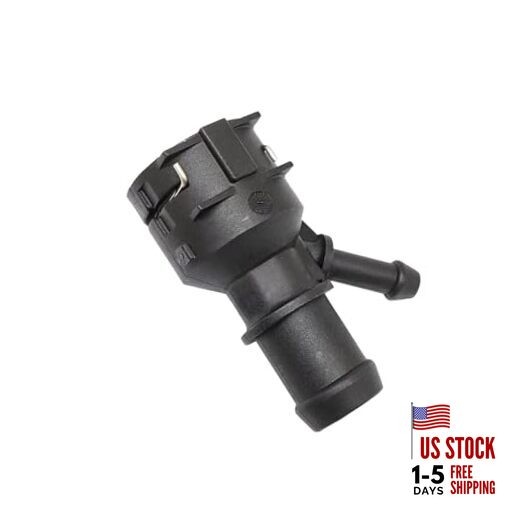 Engine Coolant Heater Hose Connector, Compatible with Audi A3 TT, VW Golf