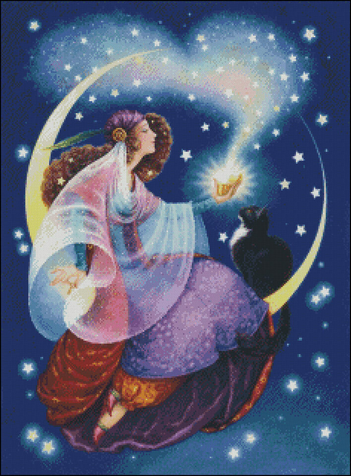 Fairy's Magic - Chart Needlework DIY - Counted Cross Stitch Patterns
