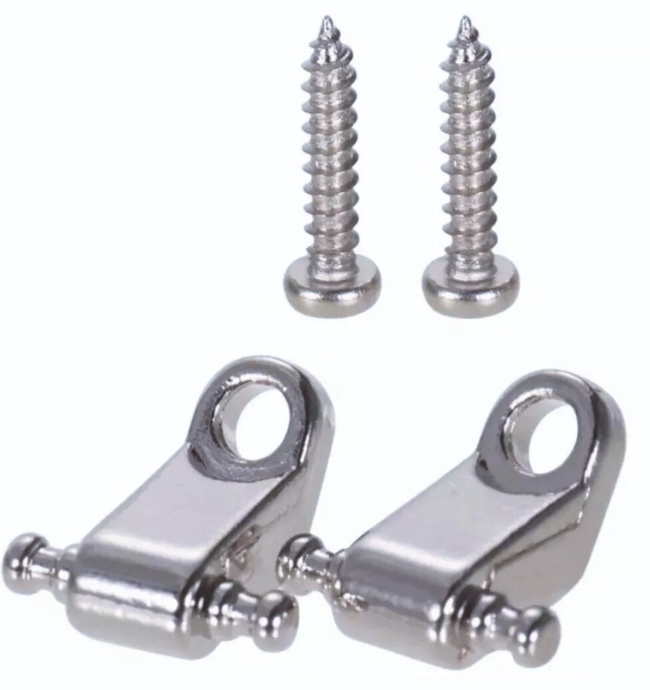 Chrome Guitar String Tree Retainer Guide for Fender Strat Tele