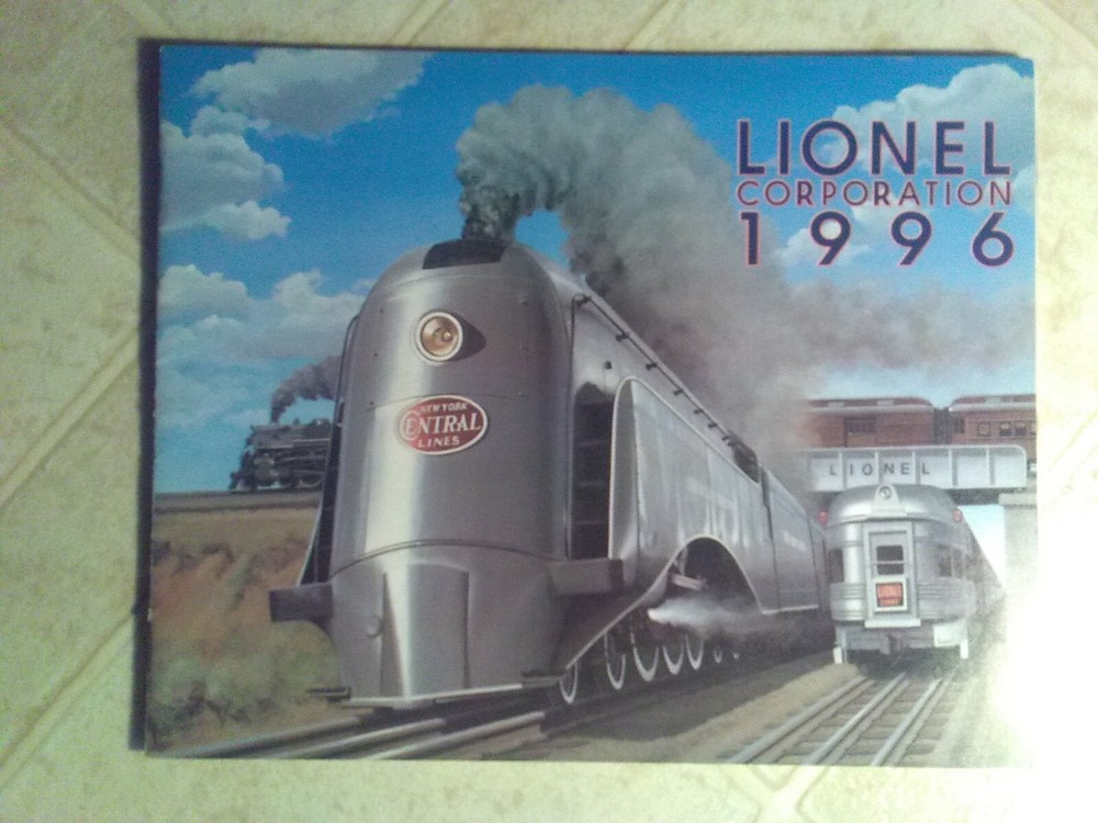 Lionel Trains Catalog 1996...NOS, Ships Free!