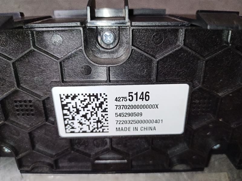 Temperature Control from 2021 TRAILBLAZER 9205827