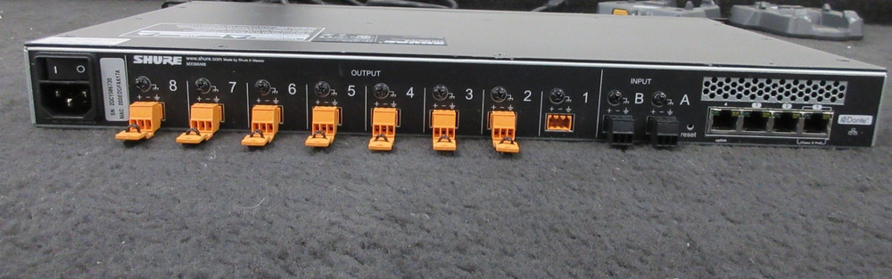 Shure MXWANI8 8-Channel Audio Network Interface