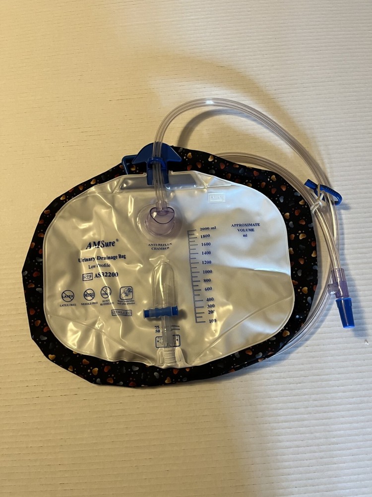 Catheter urinary drainage bag cover, fits 2000ML bag (TEE)