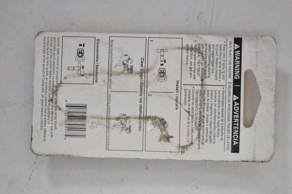 HHG Reversible Spray Tip Precise Nozzle Airless Paint Replacement Installation