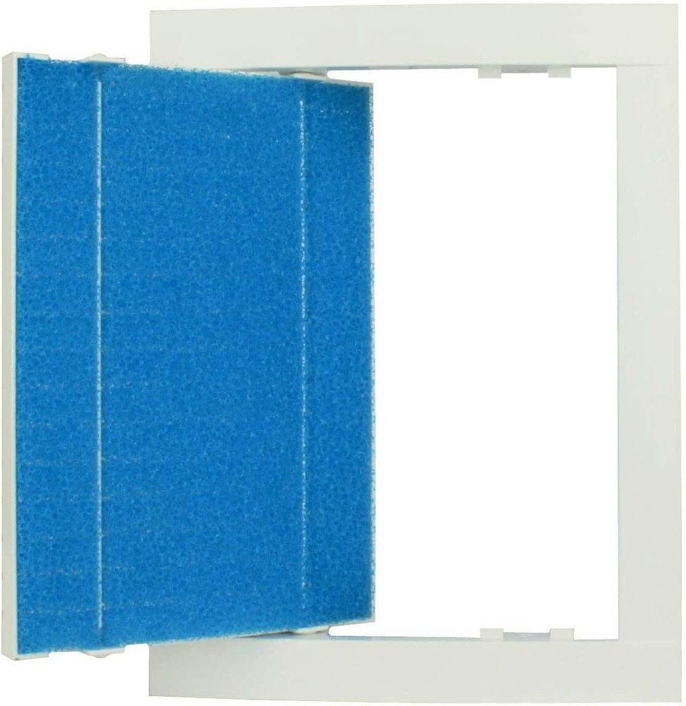 Ventilation access panel 200mm x 250mm with plastic filter door inspections