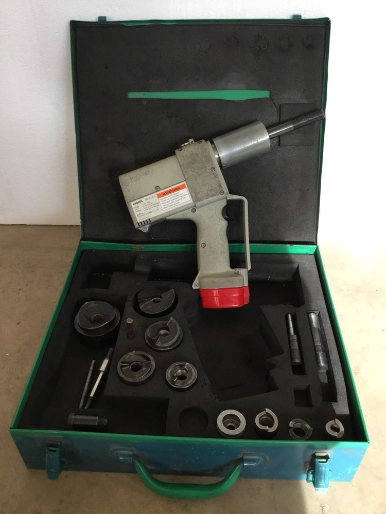 GREENLEE Gator LS60GL With Bits & 12v Battery