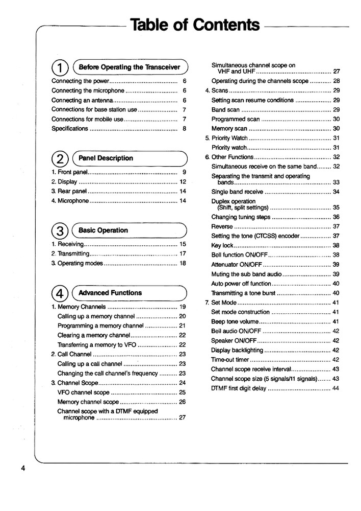 Alinco DR-610 T E Transceiver Instruction Manual 75 Pages Operating Guide