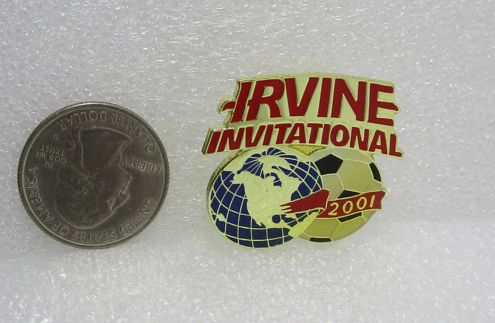 2001 Irvine Invitational Soccer Pin