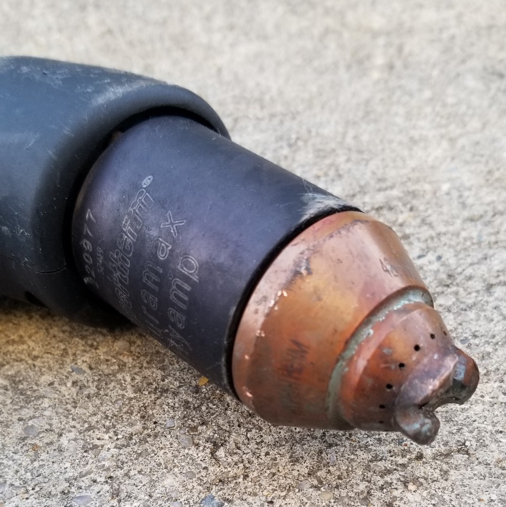 Genuine HYPERTHERM 125 Amp 85 Degree Plasma Torch & 50' Hose - 059493