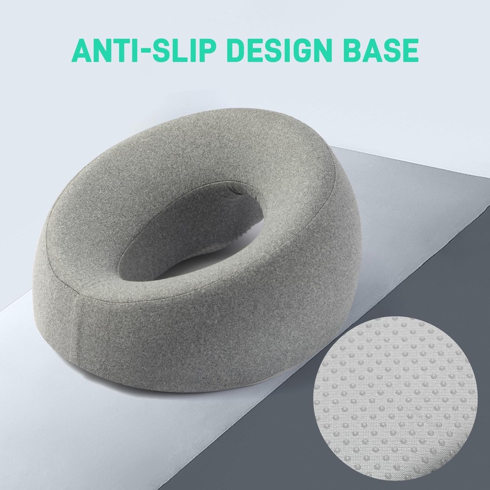 Face Down Pillow Massage Headrest for Bed, Face Pillow for Stomach Sleeping, ...