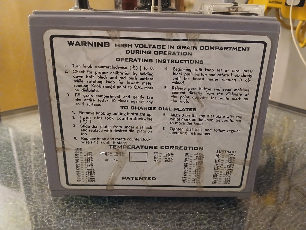 Skuttle Electronic Grain Moisture Tester