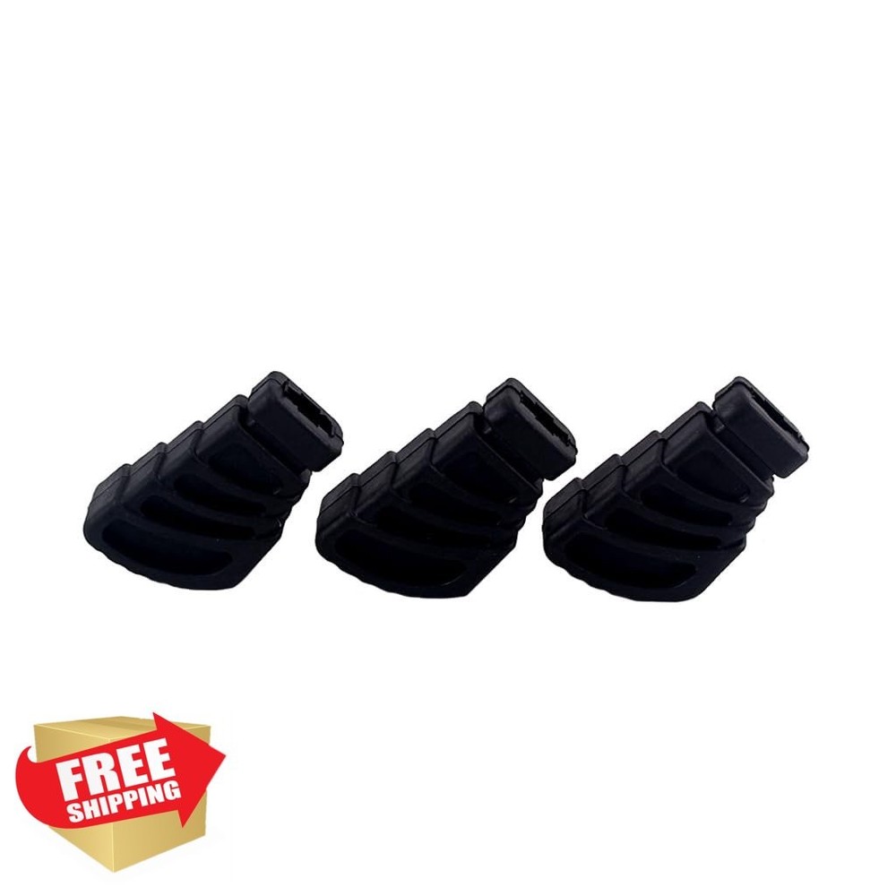 3pk Drum Throne Rubber Feet Protectors, L Size