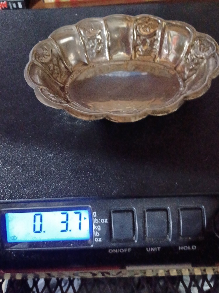 Vintage Silver Dish.